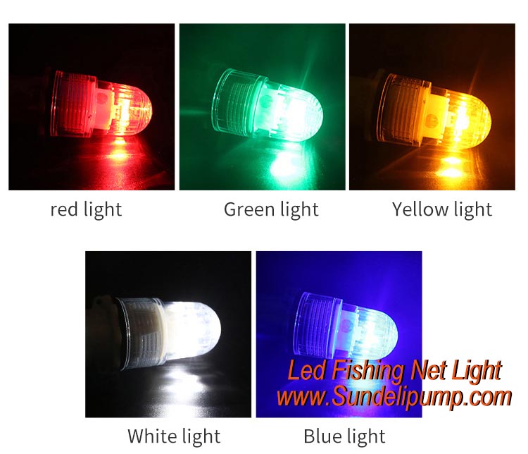 China cheapest price 1.5V battery underwater led fishnet light attracting fishing light,double flash,single flash,triblink,fishnet,lamp
