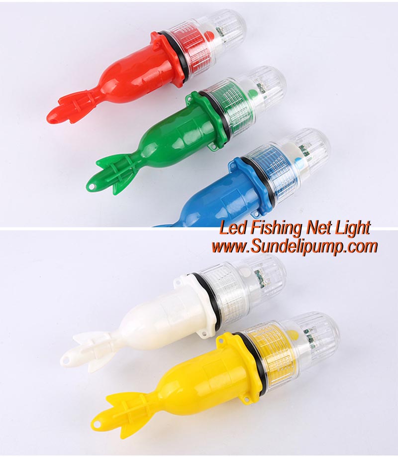 China 1.5V underwater green single color Led fishing net light Automatic flashing in cloudy and dark night