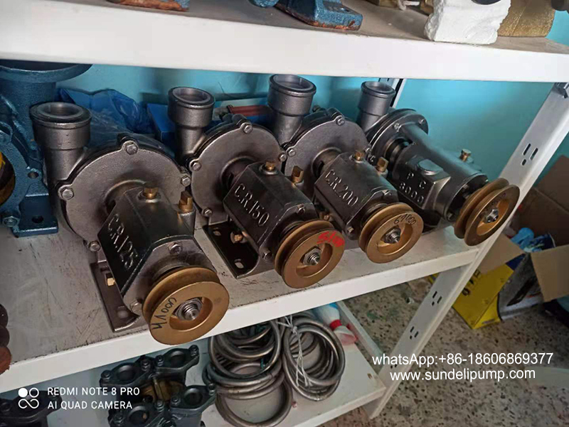 Malaysia good quality CR200-R right rotation stainless steel diesel marine engine cooling sea raw water pump