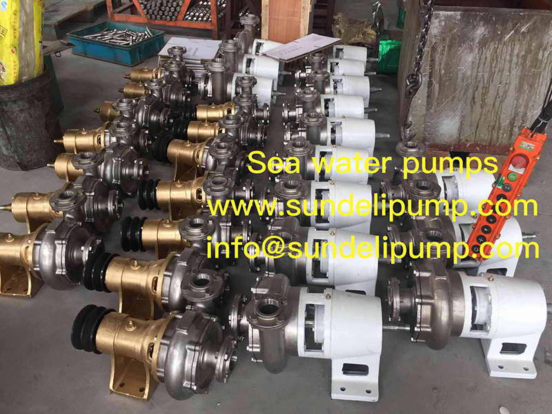 China 2" Cummins stainless steel Type-3 Marine diesel engine cooling sea water pump