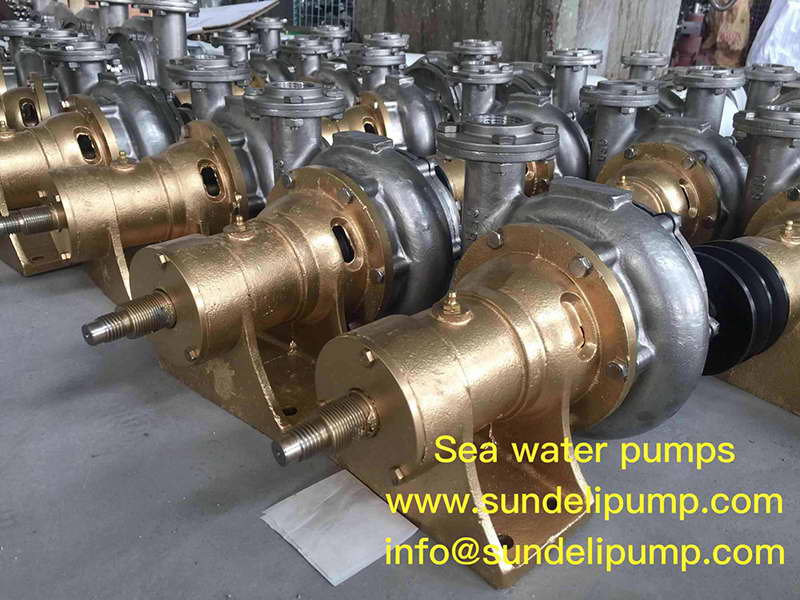 China 2.5" Cummins stainless steel Type-3 Marine diesel engine cooling sea water pump