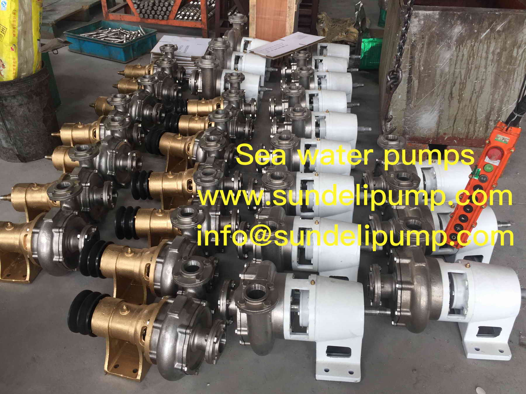 yacht,boat,ship,vessel,fishing vessel Stainless steel TYPE-1 weichai engine cooling sea water pump