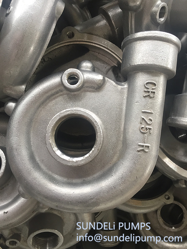 China best quality CR125-R rotation stainless steel engine cooling sea water pump